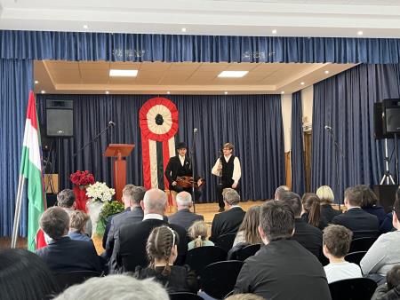 Slovesnost ob madžarskem narodnem prazniku v Domanjševcih 3